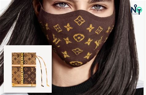 lv 口罩|要價台幣一萬五的口罩套？！極致奢華的防疫配件，Louis Vuitton.